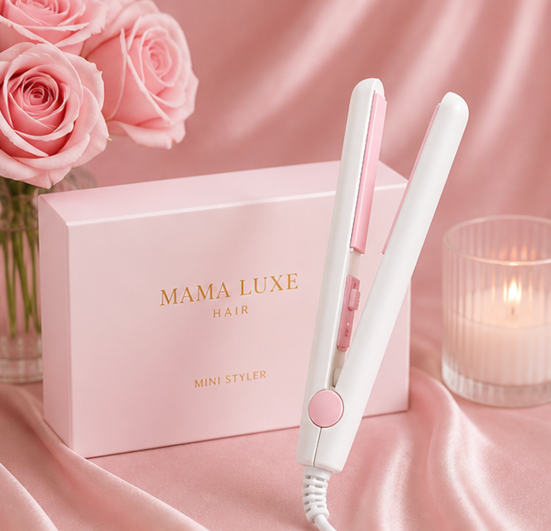 GlowRush™ Mini Styler (White)
