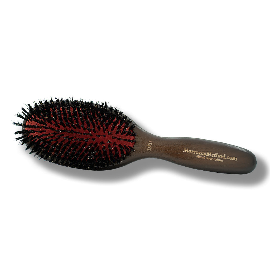 Natural Boar Bristle and Nylon Fusion Brush Large